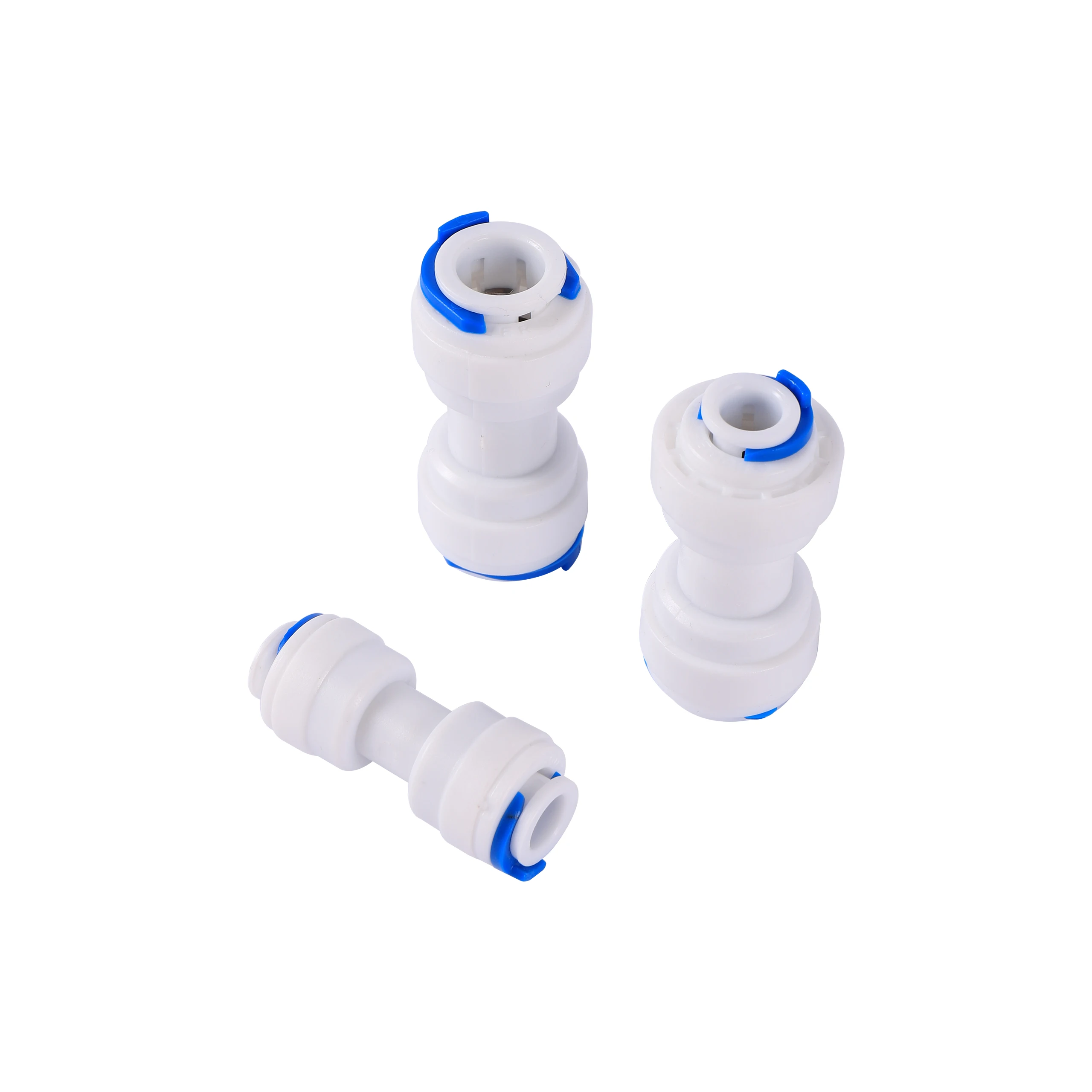 1/4inch 3/8inch Tube Quick Connector water pipe Reverse Slip Lock Quick Joint straight connector Coupling hose Adapter 2pcs