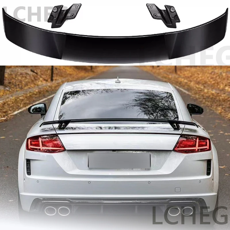 

For AUDI A3 A4 A5 A6 C7 B8 B8.5 B9 B9.5 Rear trunk lid spoiler MK style ABS material body kit wind deflector tuning accessories