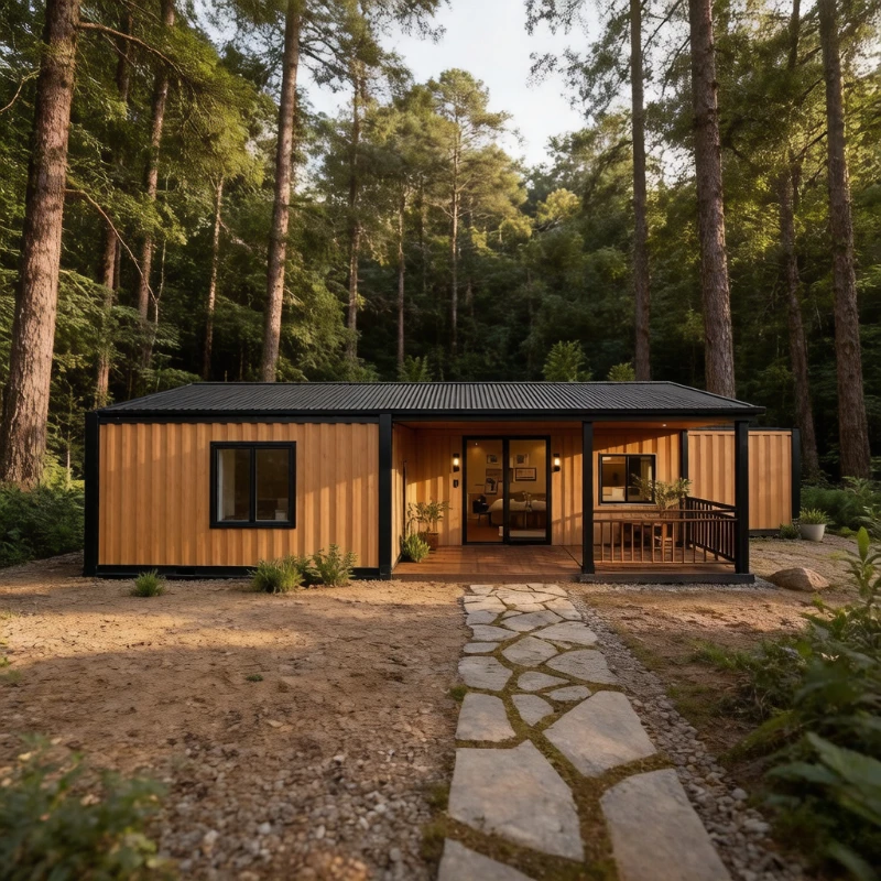 Factory Price Prefab Tiny House Forest Cabin Garden Rooms 20ft 40ft Expandable Container House Prefab Mobile Home Garden Rooms