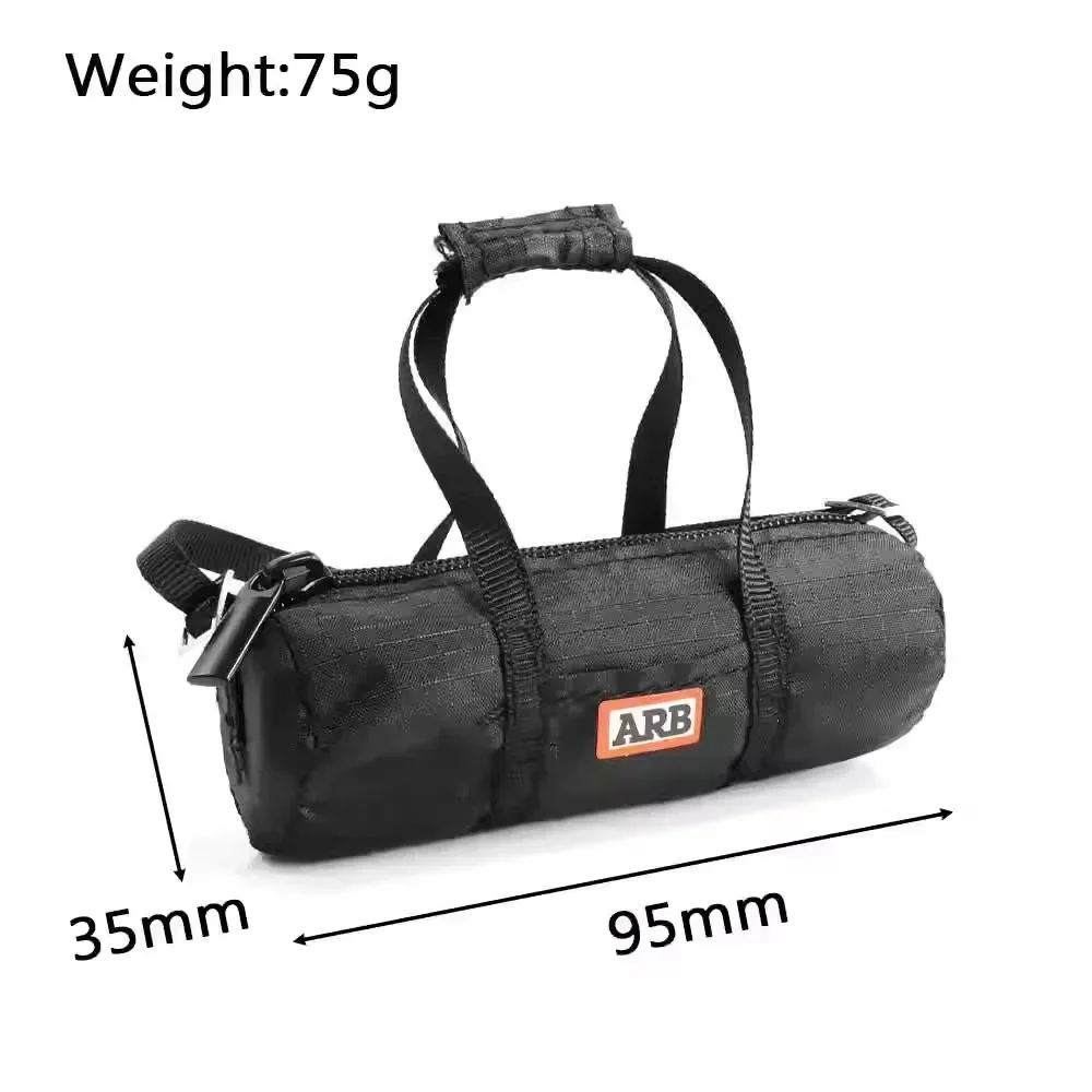 RC Auto 1/10 Modello di Simulazione Crawler Borsa Da Viaggio Impermeabile Borsa Da Bagagli Mood Piece Ornamento Decorativo per SCX10 TRX4