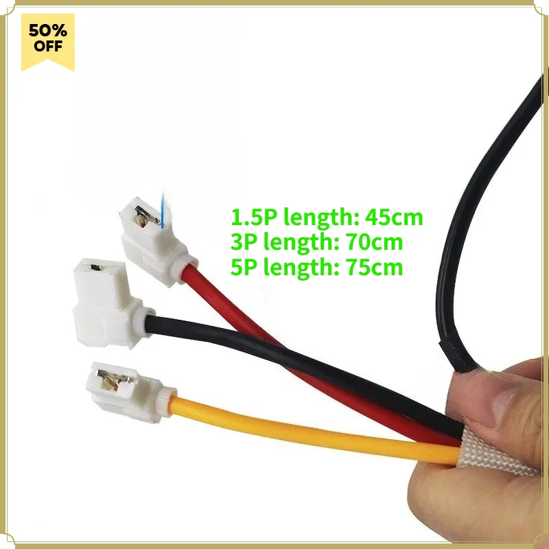 1/1.5/3/5HP Air Conditioner Compressor Machine Head Connection Wire Pure Copper Core High Temperature Resistant Cable