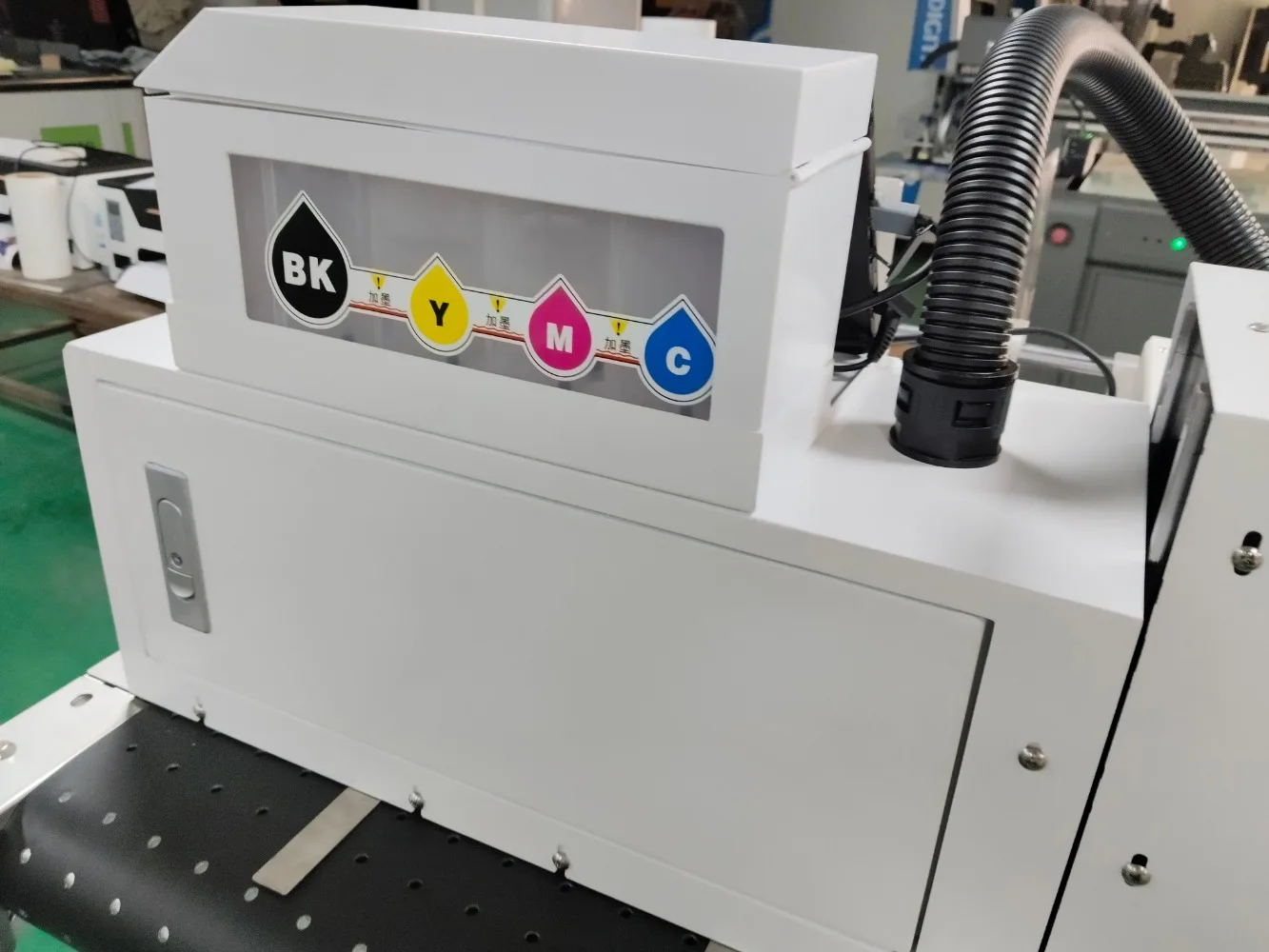 Industrial Single Pass Corrugated Box Printing Machine High Speed Digital Inkjet Equipment for Custom Packaging Carton Print view 2