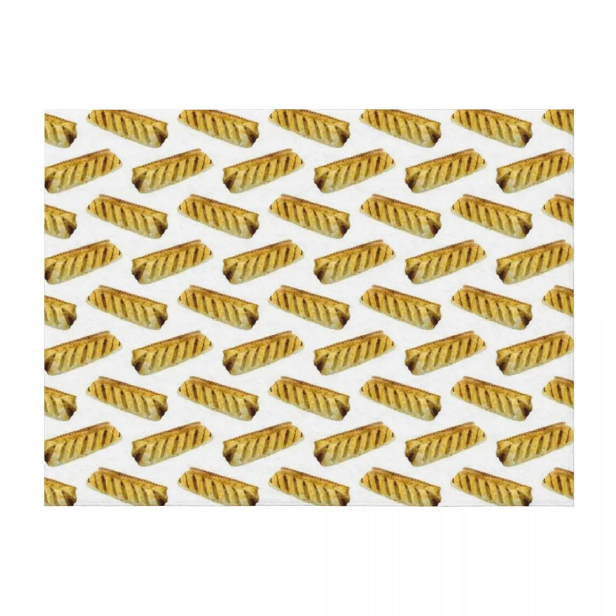 

Sausage Roll Polka Dot Pattern Throw Blanket Shaggy Cute Retros Hairy Blankets