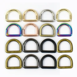 10/30Pcs 10-38mm Metal Ring Buckles for Bags Strap Backpack Webbing O D Rings Belt Loops Clasp DIY Handbag Sewing Accessories