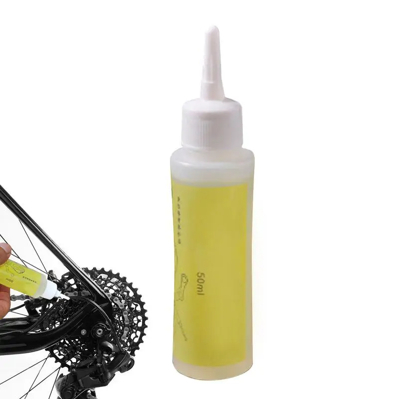 

Bike Chain Lube High Temperature Resistant 50ml Dirt Bike Chain Lube Waterproof All-Purpose Bike Maintenance Aid Portable Dry