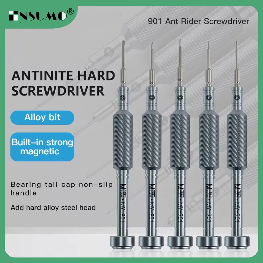 

MaAnt MY-901 Precision Anti-skid Screwdriver Set for Mobile phone Macbook Repair and Disassembly Professional Maintenance Tool