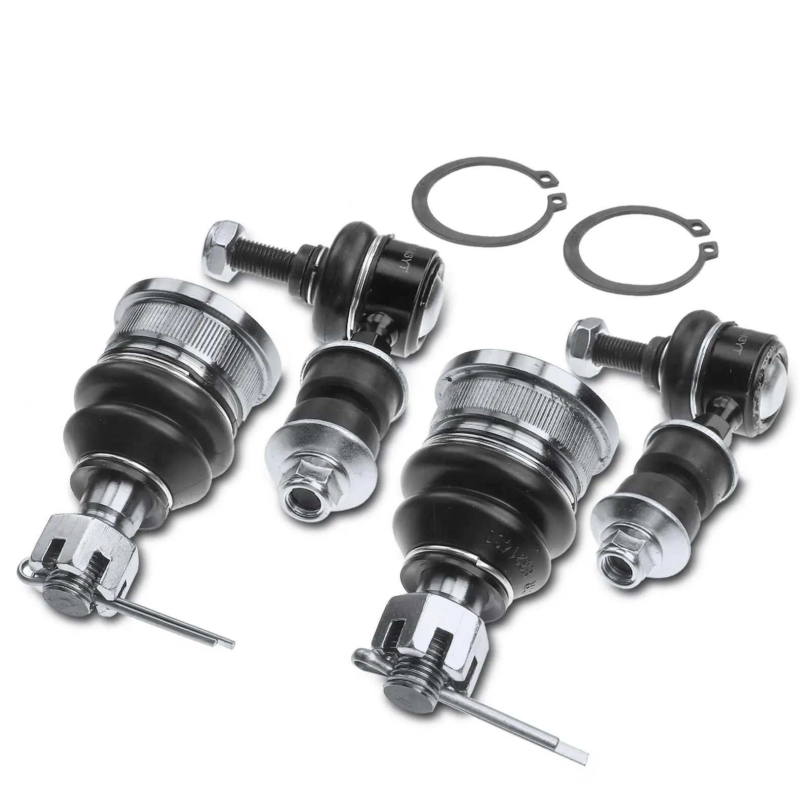 A-Premium 4x Front Side Sway Bars Kit with Ball Joints for Nissan Sentra 1991-1999 NX 1991-1993 200SX 1995-1998
