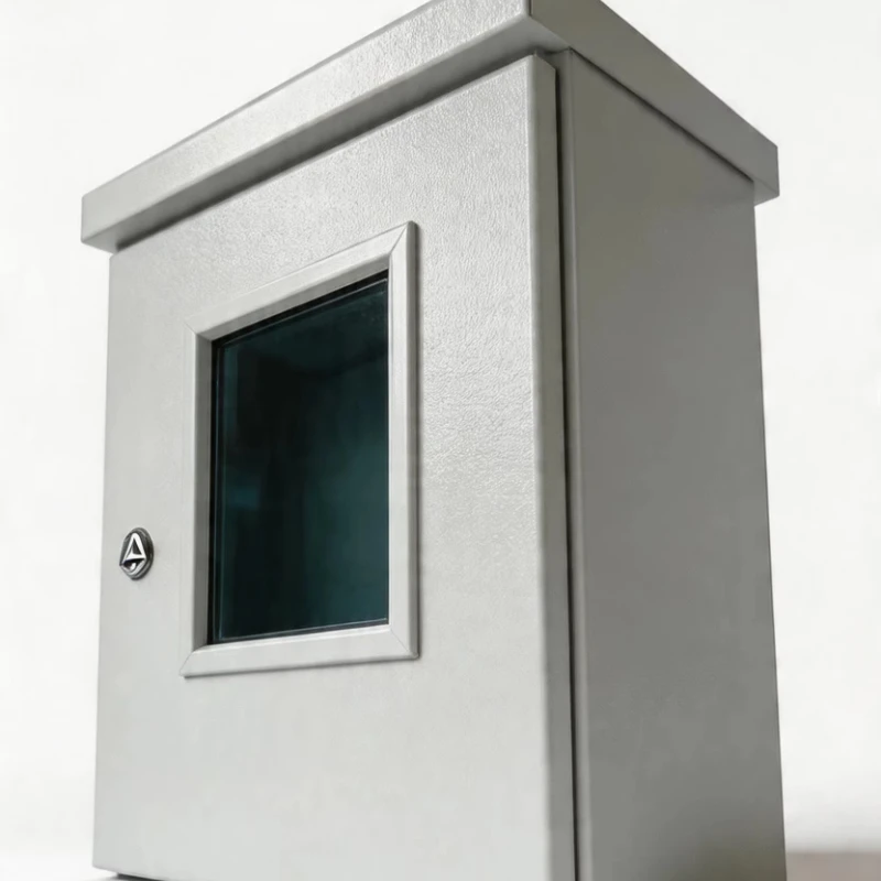 

5 Wall-mounted metal shell industrial stainless steel switch box