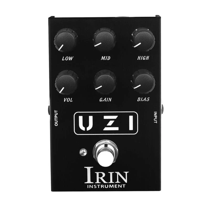 Guitar Effect Pedal Sound Effects Pedal with Modern High Gains Amp Simulator & Unique Voice Control Amp Simulator Pedal