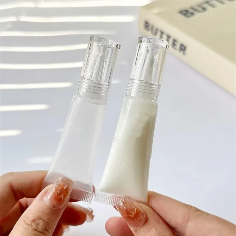 2/3Pcs 10ML Cosmetic Soft Tubes Sunscreen Cream Lotion Liquid Foundation Refillable Bottles Hyaluronic Acid Dropper Empty Bottle