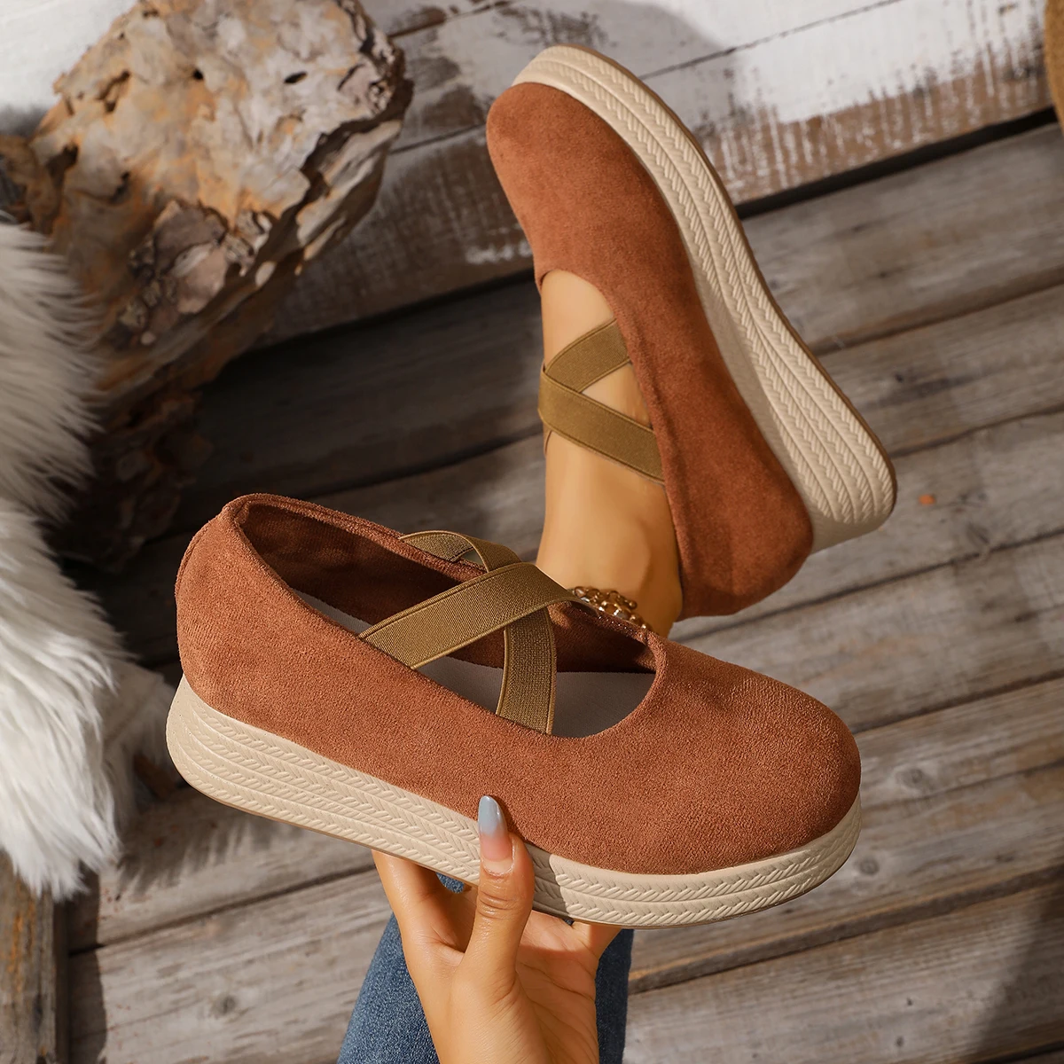 

Женские кроссовки, модные лоферы без шнуровки на танкетке, уличные удобные кроссовки на платформе, женская износостойкая нескользящая обувь для женщин