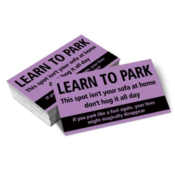 50pcs,Funny Parking Cards 