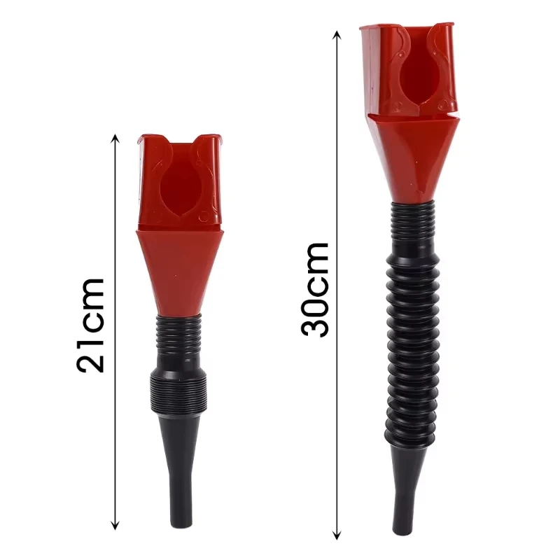 Telescopic Car Refueling Funnel Universal Engine Oil  Filter Transfer Funnels Tool Foldable Portable Funnels