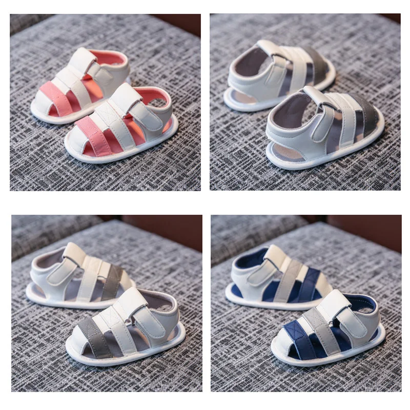 Zomer Kinderen Sandalen Pasgeboren Jongens En Meisjes Baby Wandelschoenen Non-Slip Zachte Zolen Sandalen Voor Zuigelingen Baby schoenen