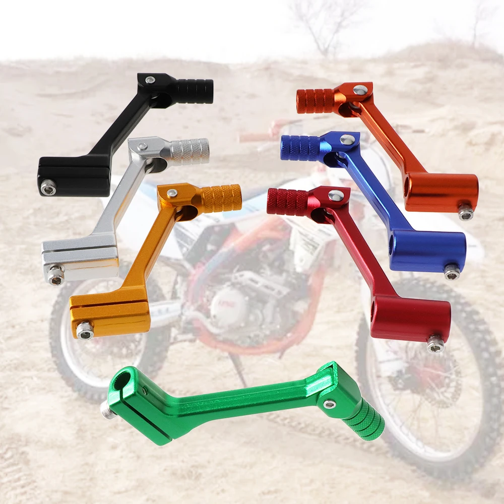 

CNC Aluminum Shift Lever Accessories Folding Gear Shifter Shift Lever Motorcycle Hand Gear Lever Shifter for Dirt Pit Bike Parts