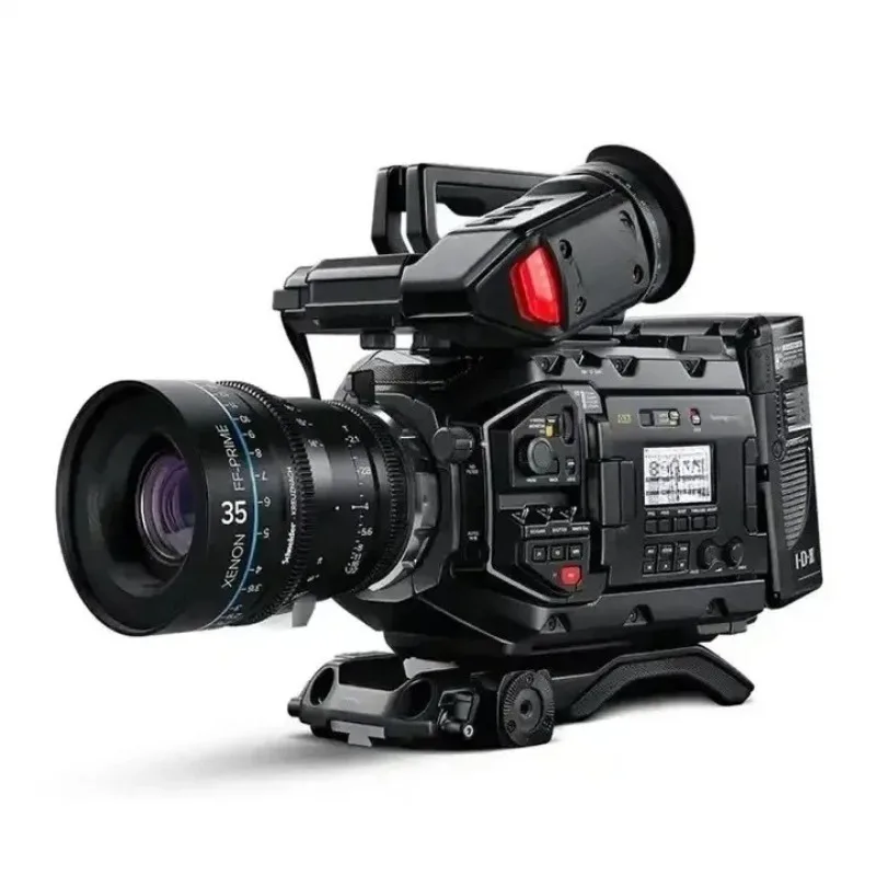 NEWLY FULL ASSEMBLED B-lack-Magic Ura Mini Pro 12K Cinematic Cammera with shoulder mount Camcorder Cammeras
