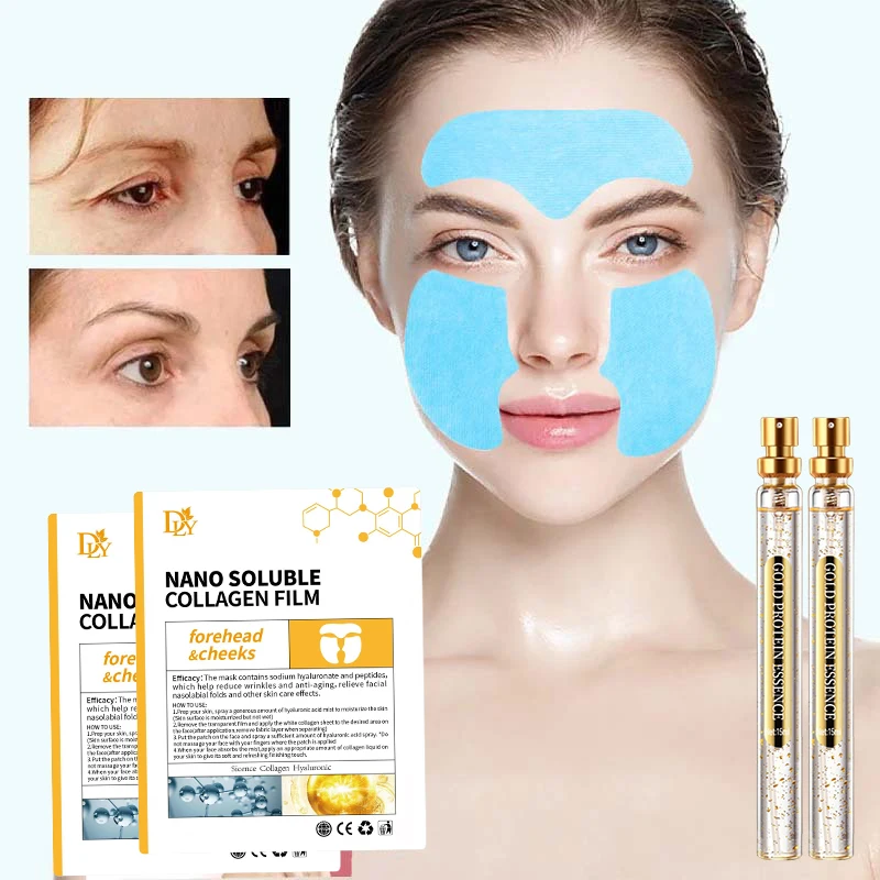 

Hyaluronic Acid Face Collagen Mask Anti Wrinkle Rejuvenating Lightening Lifting Facial Moisturizer Korean Skin Care Cosmetic15ml