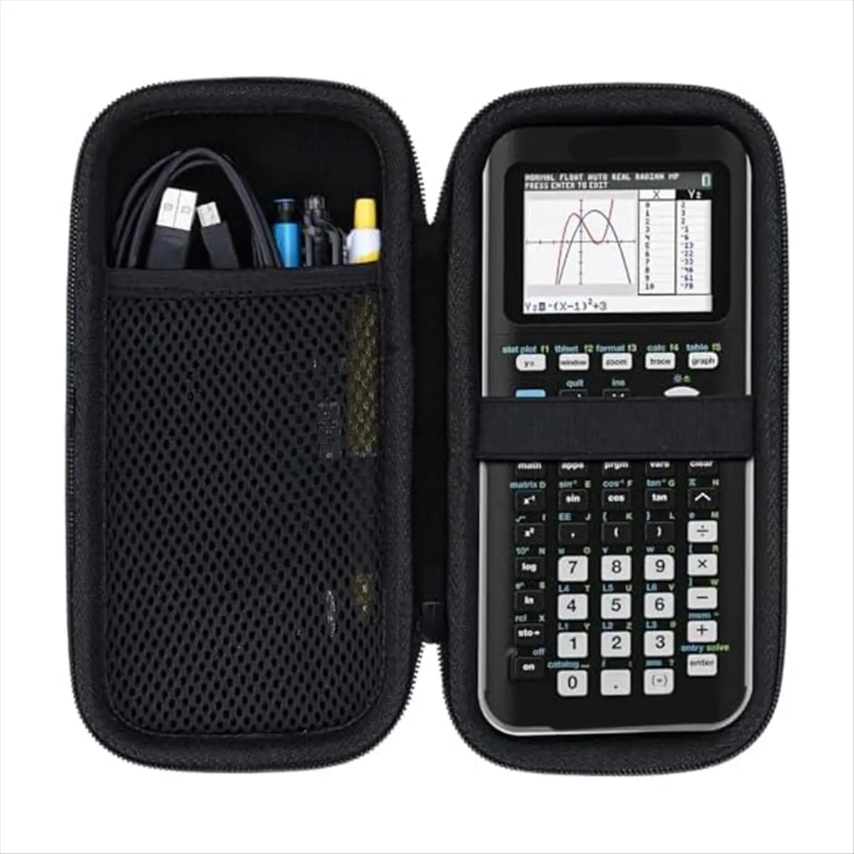 FTGT NEW Hard Case Compatible TI-84 Plus CE/TI-84 Plus/TI-Nspire CXII CAS/TI-Nspire CXII/TI-83 Plus/TI-89 Titanium/TI-85 /TI-86