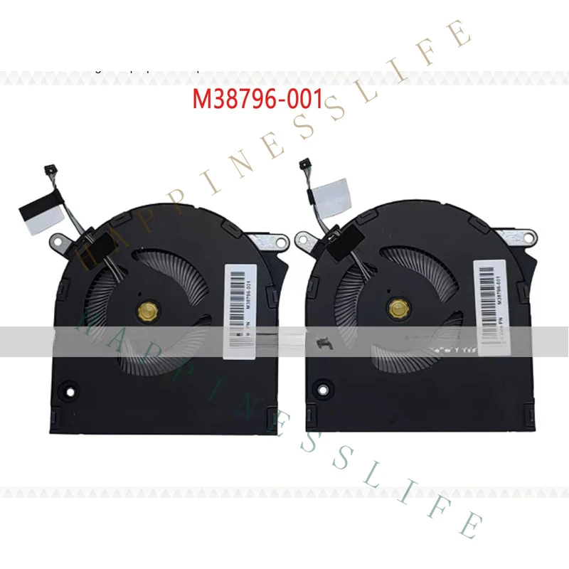 ZR+ 1 pair of brand new M38796-001 suitable for HP ENVY 14-EB TPN-Q252 radiator CPU cooling fan cooler