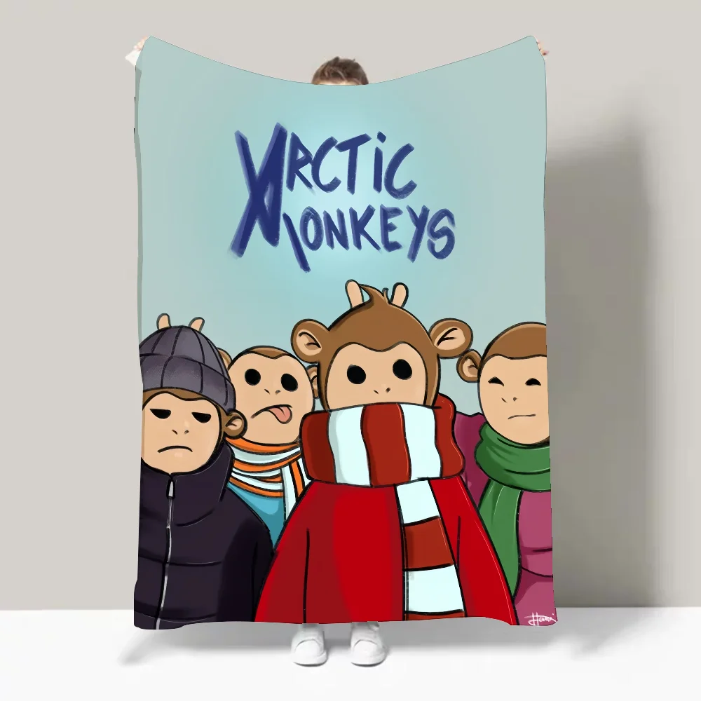 Singer A-Arctic M-Monkeys AM Album Blanket Design Lightweight  For Dorms, Naps, Living Room, Office,Sofa