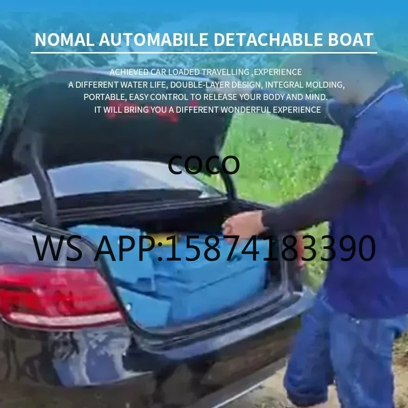 Wholesale Portable Detachable Fishing Boats Essential Fishing Equipment