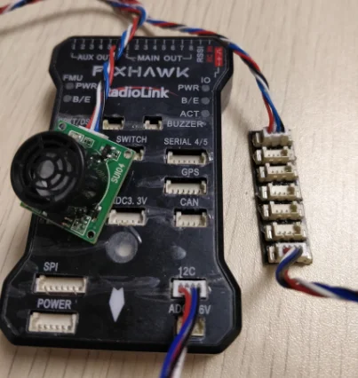 Radiolink I2C ekspansji płyta transferowa dla Mini Pix Pixhawk kontroler lotu za pomocą ultradźwięków moduły SUI04 SU04 Drone czujnik