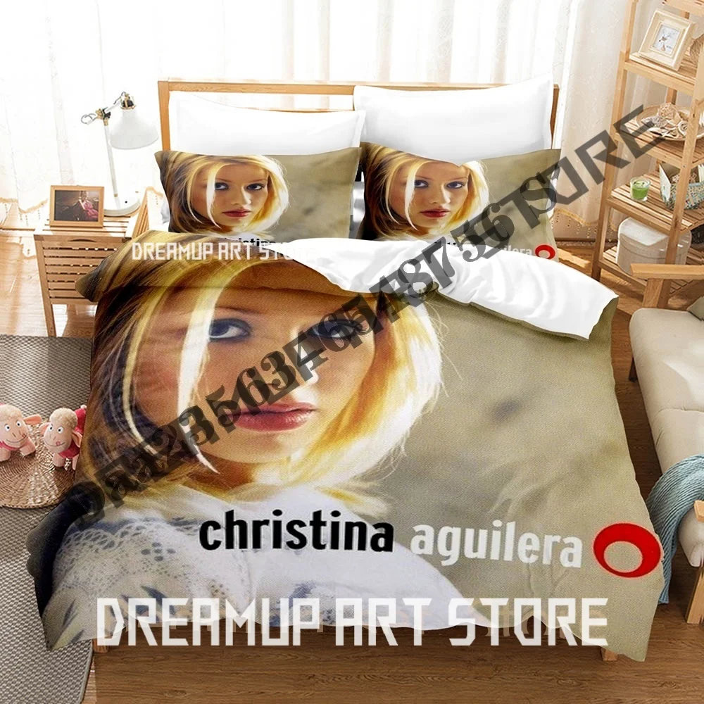 

3D Print New Christina Aguilera Bedding Set Single Twin Full Queen King Size Bed Set Adult Bedroom Duvetcover Sets Bed Sheet