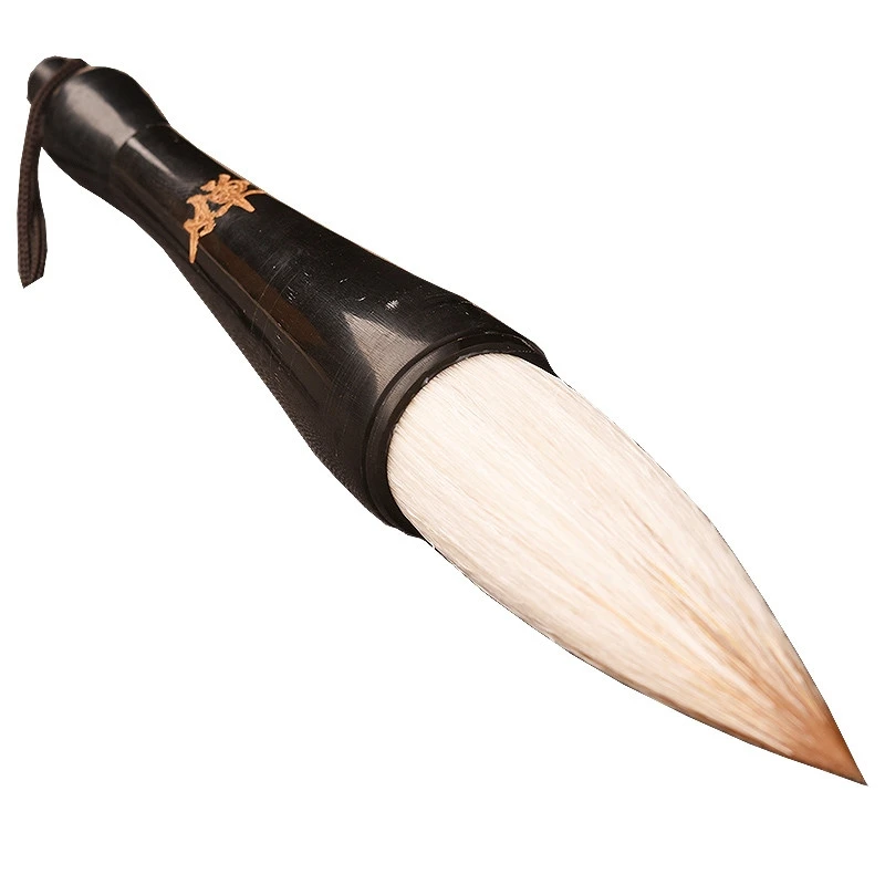 Calligraphy Brush Extra Large Chinese Calligraphy Brush Caligrafia Ox Horn Penholder Painting Writing Brush Pen Tinta China