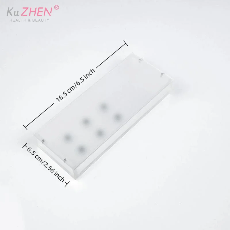 الاكريليك رمش صندوق تخزين رمش تمديد لوحة مغناطيسية متعددة الوظائف كاذبة رمش ماكياج المنظم البليت لاش حامل #6