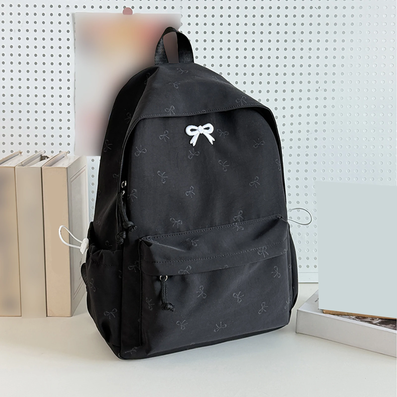 Damskie plecaki z kokardkami,  – School Backpack Teen recenzja i cena