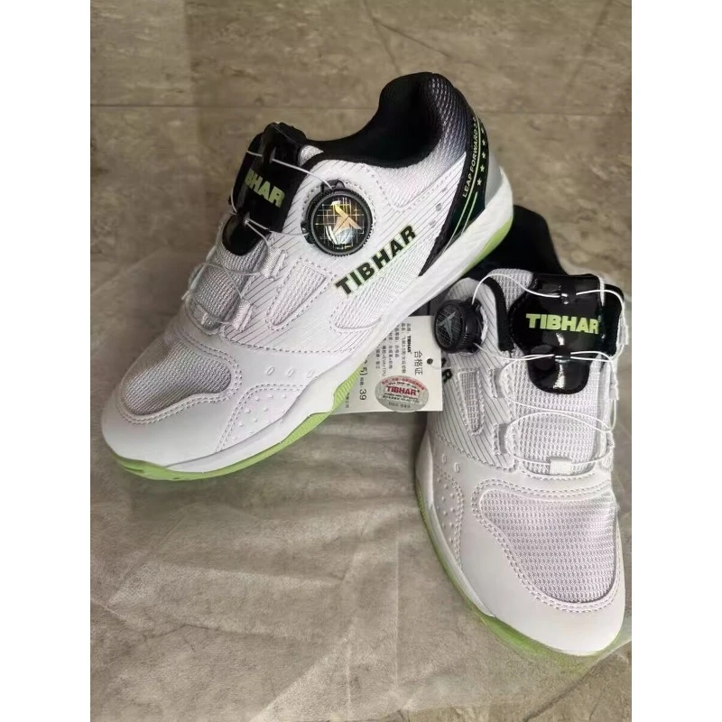 Designer Brand Table Tennis Shoes Mesh Breathable Tennis Shoes Anti-Slippery Indoor Court Shoes Quick Lacing Badminton Shoe