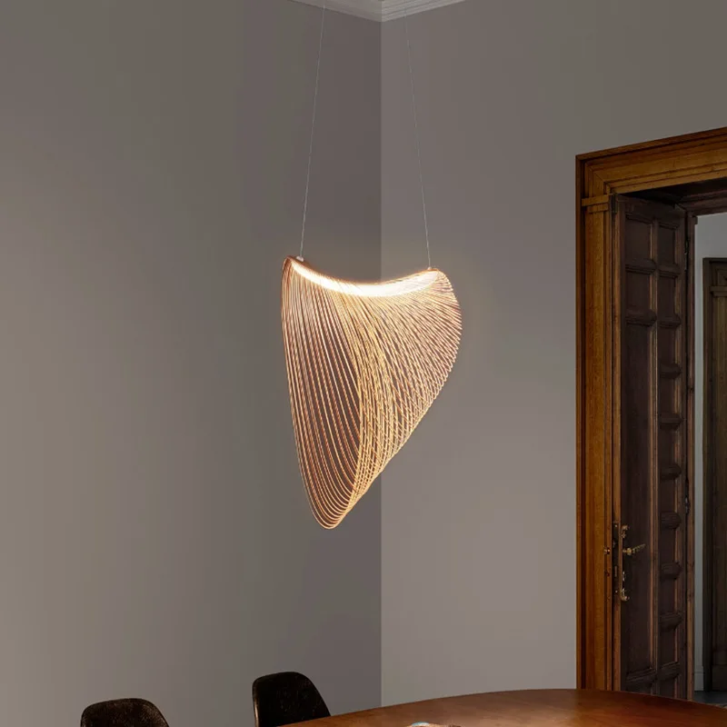 Imagem -02 - Italiano Nordic Birds Ninho de Madeira Led Luzes Pingente Sala Lâmpadas Lustre Moderno Designer Simples Quarto Hanglamps Bar