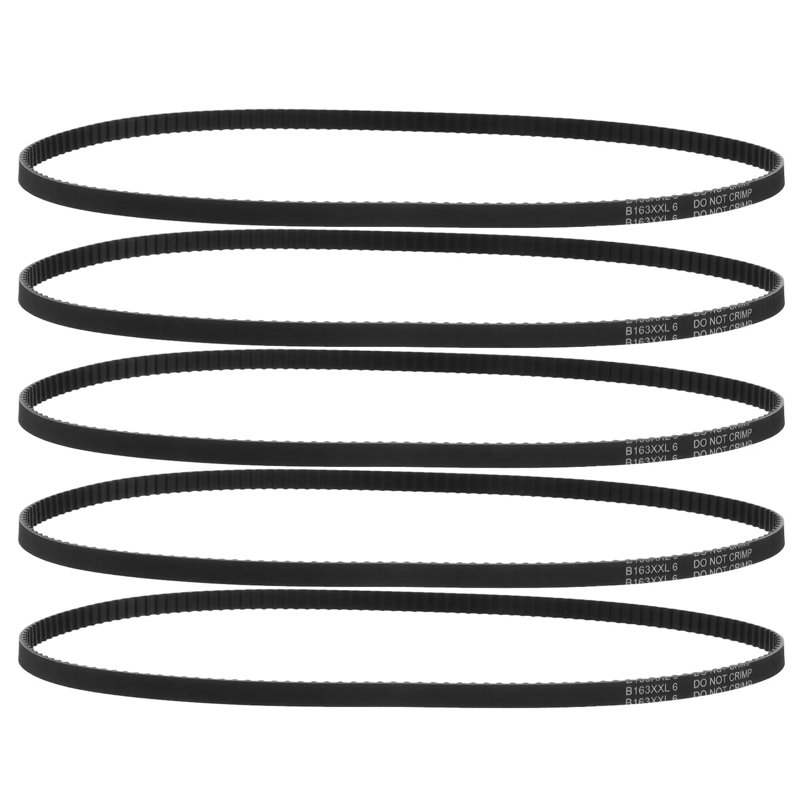 5Pcs Rubber Sewing Machine Belt Quiet Operation Motor Drive Belt for Old Household Sewing Machines Stretchable Replacement