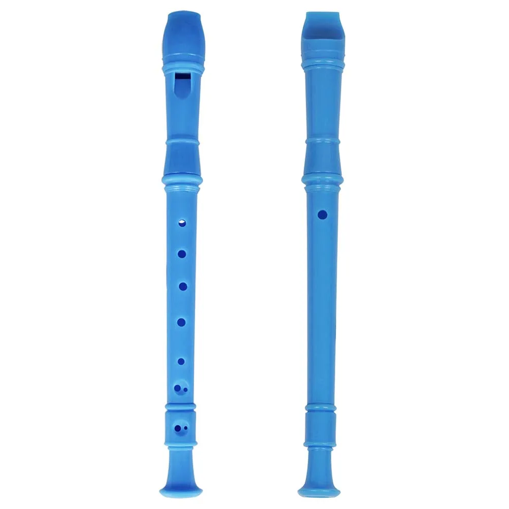 

Children's Clarinet Exquisite Workmanship Flute Music Blue Recorder Instrument ABS