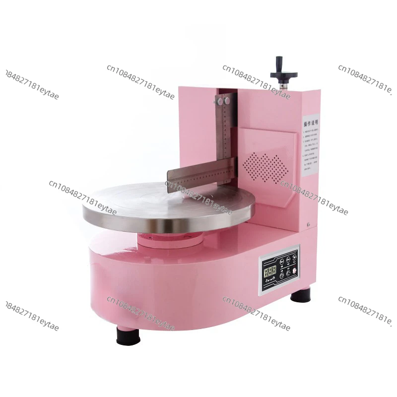 

Automatic butter spreading and plastering machine Birthday cake plastering machine Household flat patterning and baking