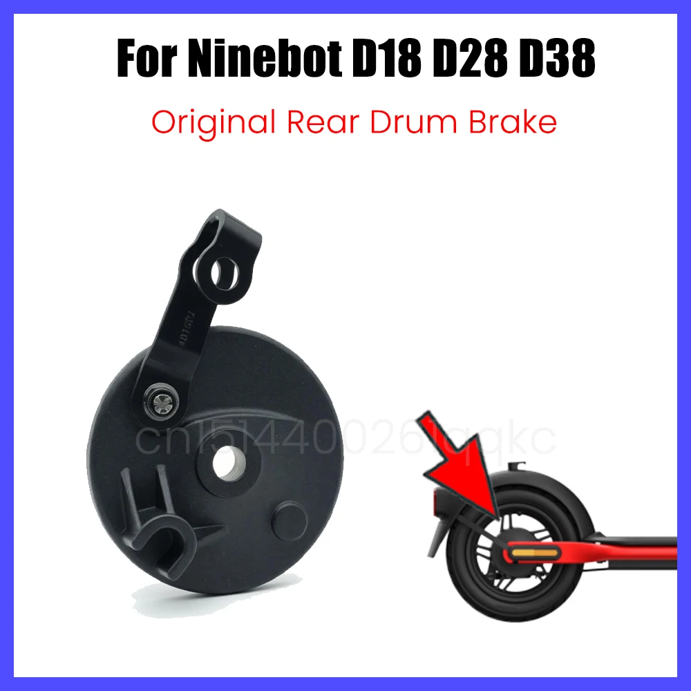 

Original Rear Mechanical Drum Brake For Ninebot D18 D28 D38 Electric Scooter Rear Wheel Brakes Cover Pad Replacement Parts