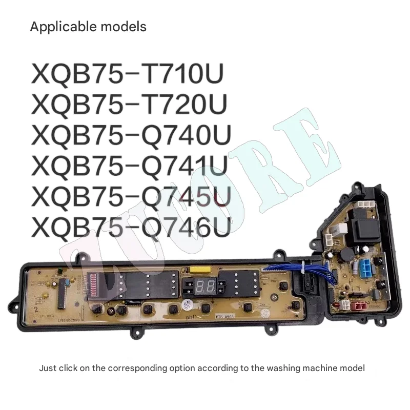 파나소닉 세탁기 컴퓨터 메인 보드 XQB75 A T710U T720U Q740U Q741U Q745U Q746U