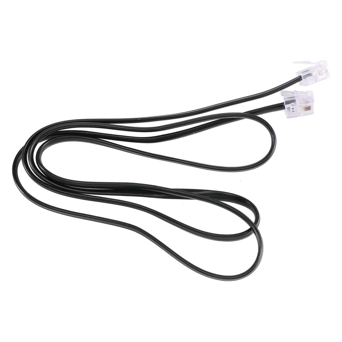 Beauty RJ11 6P4C Telephone Cable Cord ADSL Modem 1 Meters