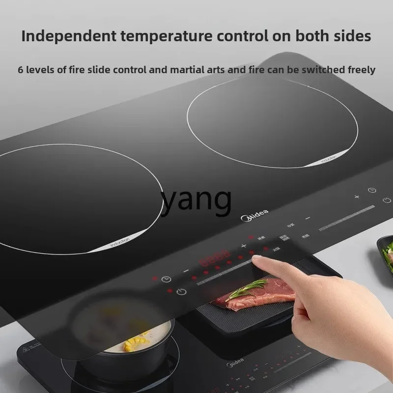 CX  3500W High Power Household Double Head Mobile Electric Cooker Induction Cooker view 3
