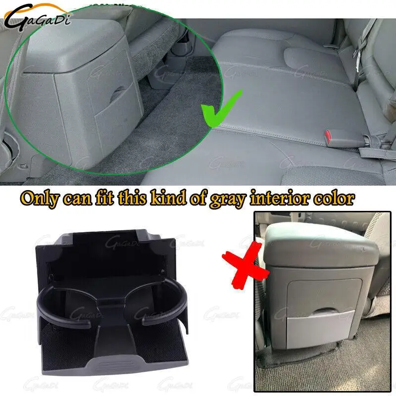 

96965-ZP00C 96965-ZS00A черные держатели для напитков для Nissan Pathfinder Frontier Xterra задняя центральная консоль подстаканник для воды автомобильная часть