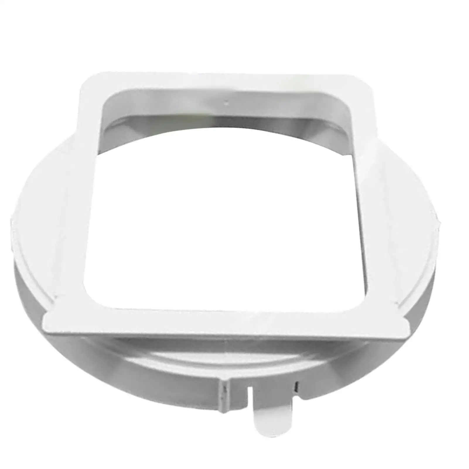 Portable Air Conditioner Hose Adapter with Square to Round Interface 5 9 Inch Diameter Exhaust Pipe Body Connector