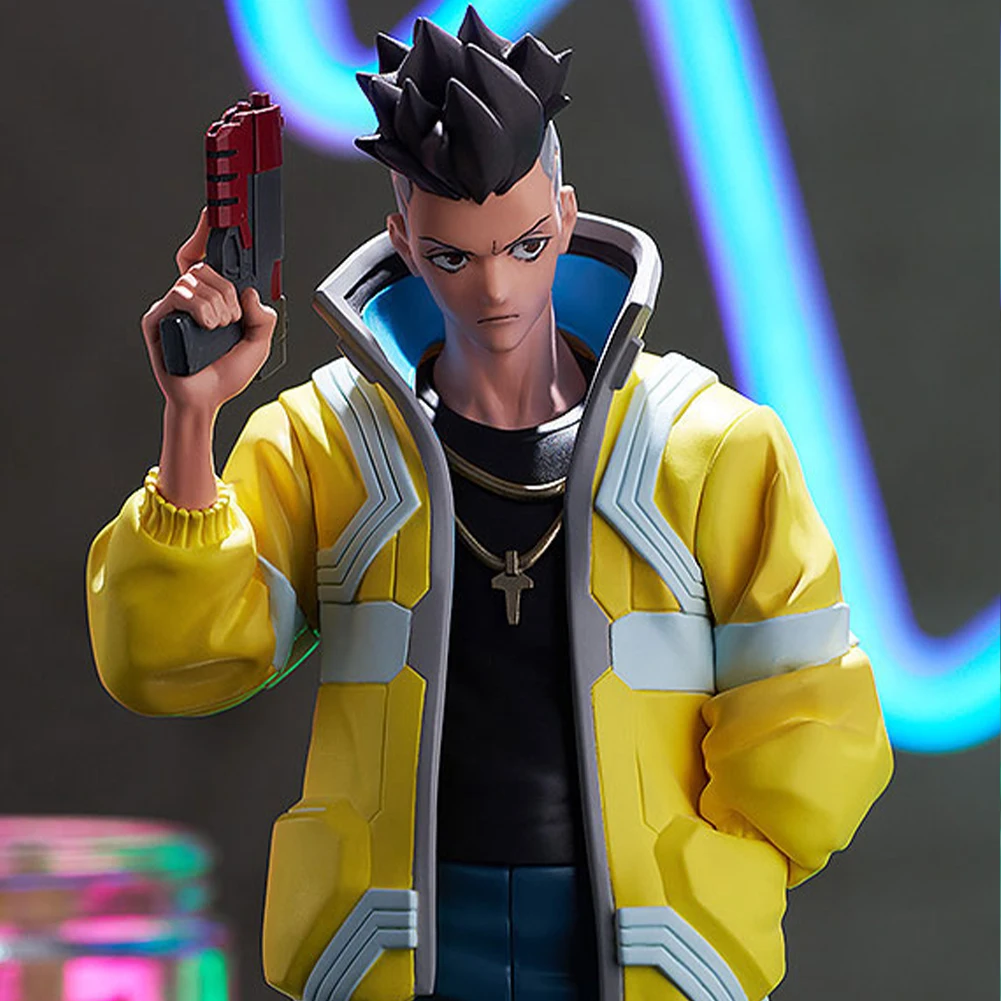 2077 figure David Martinez figure lucy action figure Rebecca figure PVC model statue orament beautiful girl 22CM collection gift