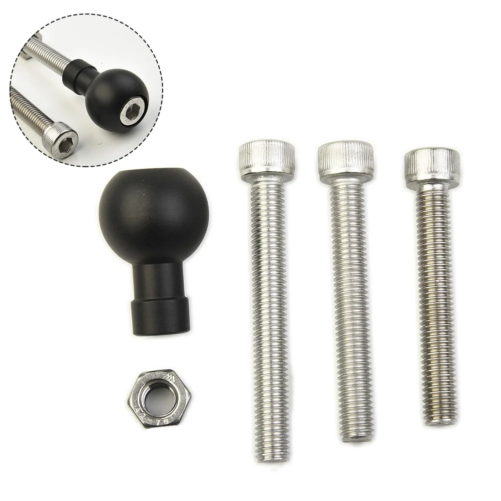 

GPS Accessories Clamp Base Motorcycle Clamp Base Motorcycle Tool Accessories For RAM-B-367U Handlebar M8 6061 Aluminum Alloy