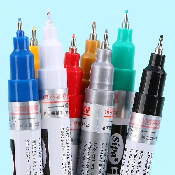 

SP150 0.7MM Metallic Graffiti Extra Fines Point Paint Permanent Marker Marking Pen Multi Purpose Car Study Stationery Universal