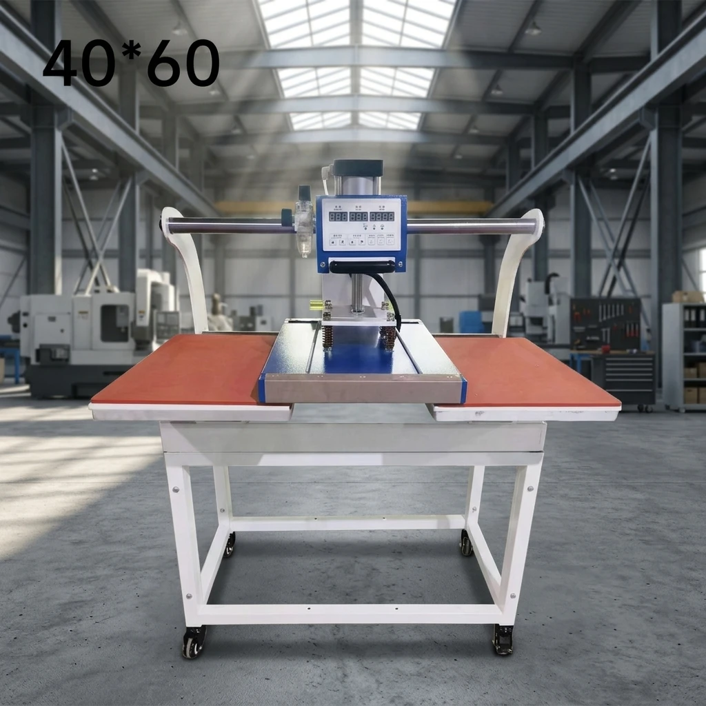 ing Dual Station 40x60cm Electric Pneumatic Heat Press Printing T-shirt DTF Hot Press