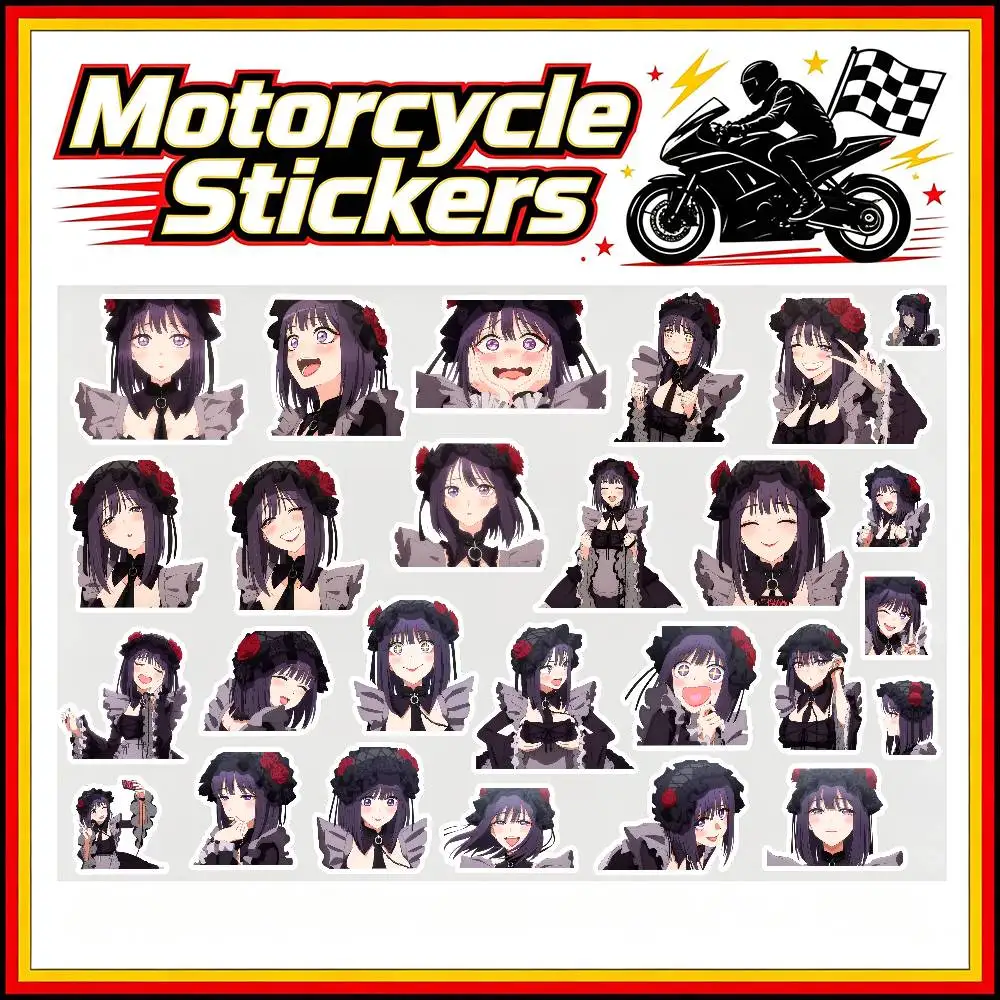 My Dress-Up Darling Marin Anime Stickers Auto Body Bumper Windows Motorcycle Laptop Walls Vinyl Decal Car Tuning Accessories