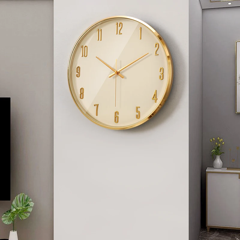 

Modern minimalist wall clock living room creative clocks home fashion clock decorations table hanging on the wall.