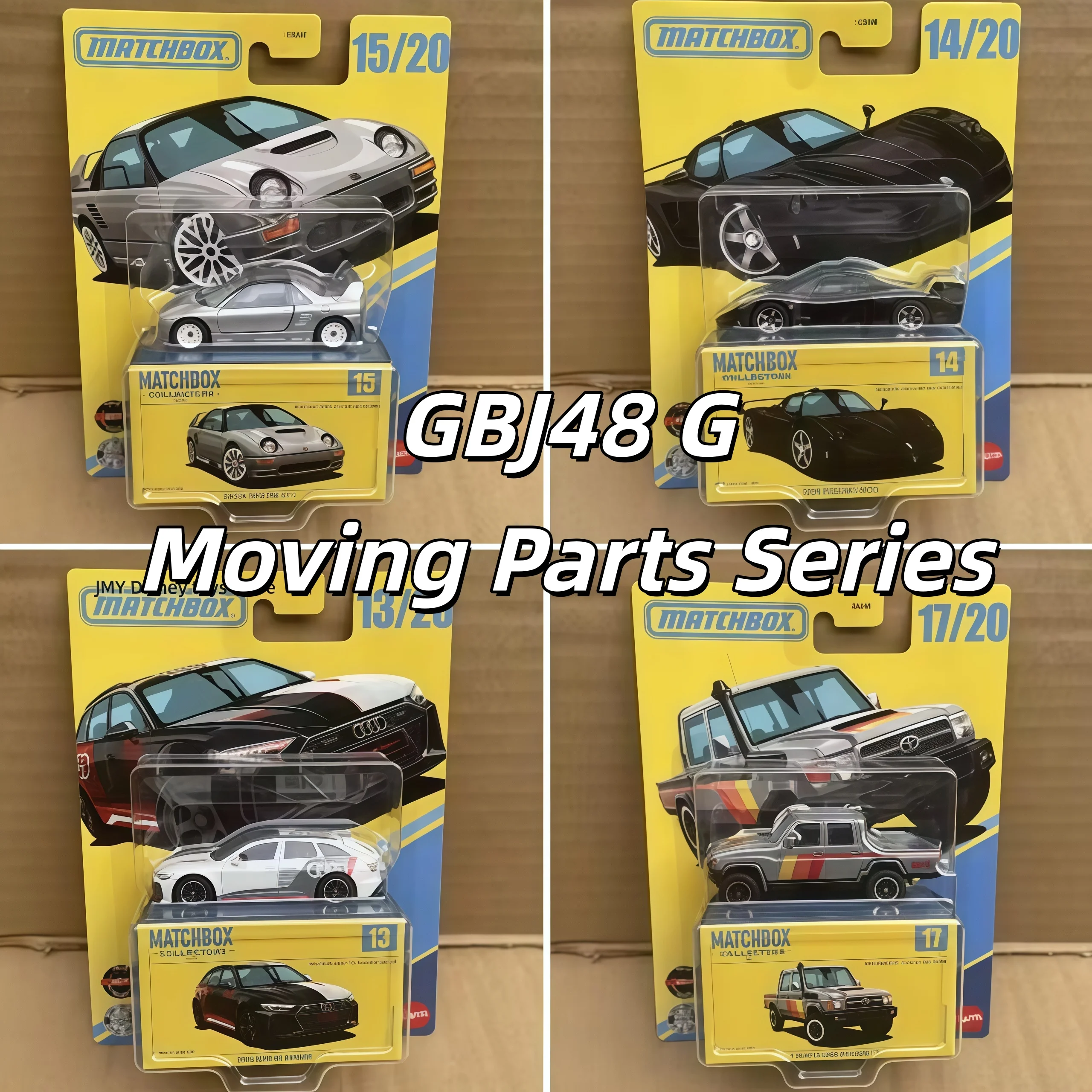 Matchbox Moving Parts‌ GBJ48-G Series Mazda Maserati 1/64 In Stock Collectible Gift In Stock For Adult Collectors Gifts