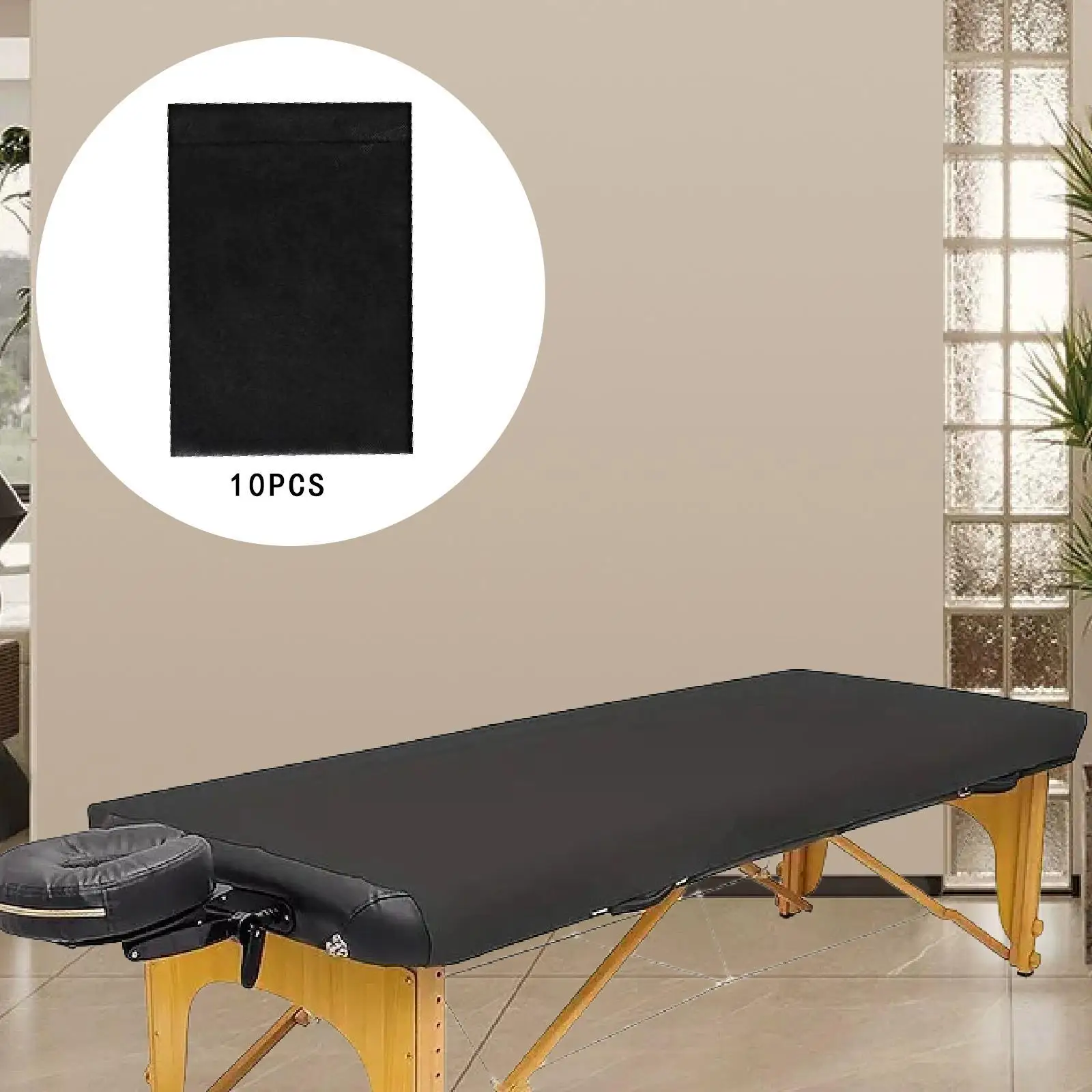 

10x Disposable Salon Bed Sheets Massage Table Sheets Versatile Supplies