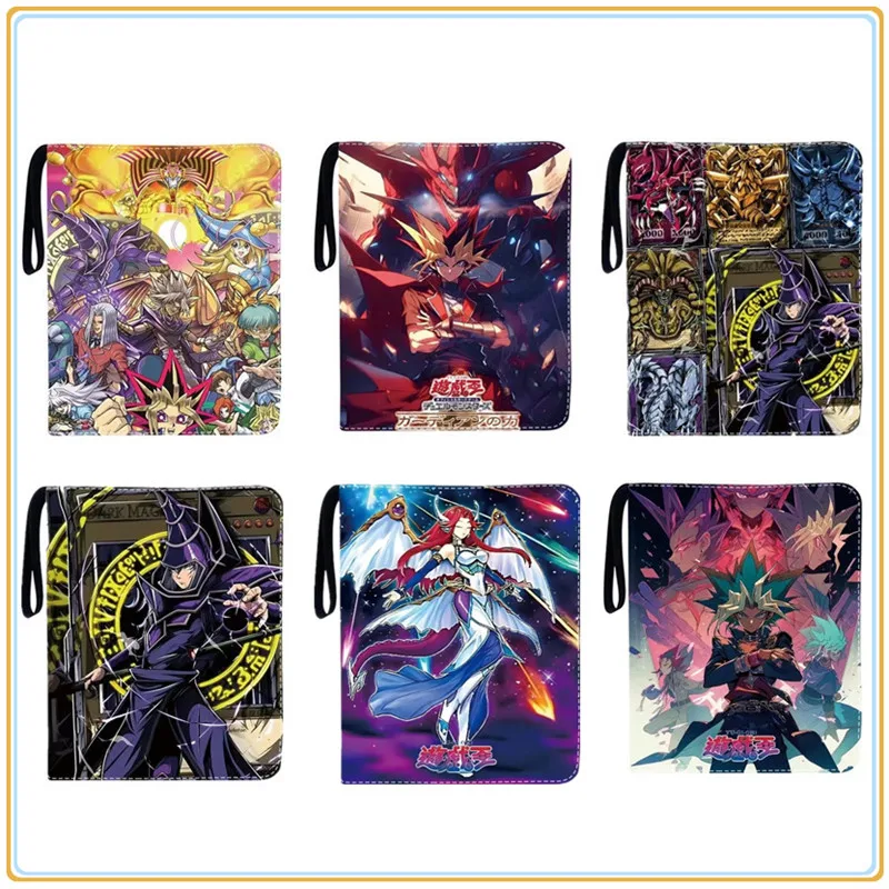 400 قطعة/900 قطعة بطاقة ألبوم كتاب أنيمي يو جي أوه جمع بطاقة سستة أرواق لعب الموثق حامل الاطفال هدية